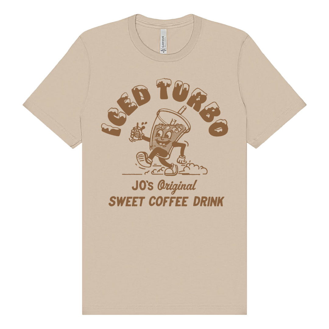 Jo's Tan Turbo Tee