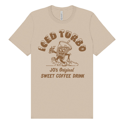 Jo's Tan Turbo Tee